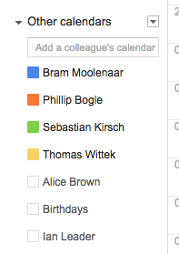 Google Calendar Other Calendars