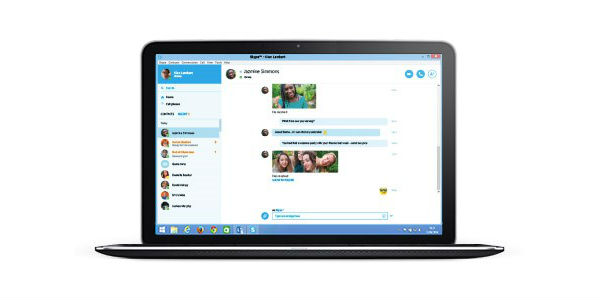 Microsoft Skype Webbläsare