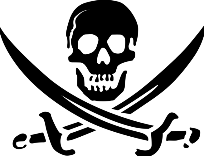 Pirate Bay skull