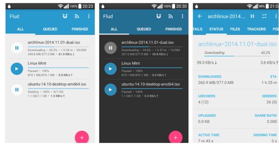 Flud Android Torrent App