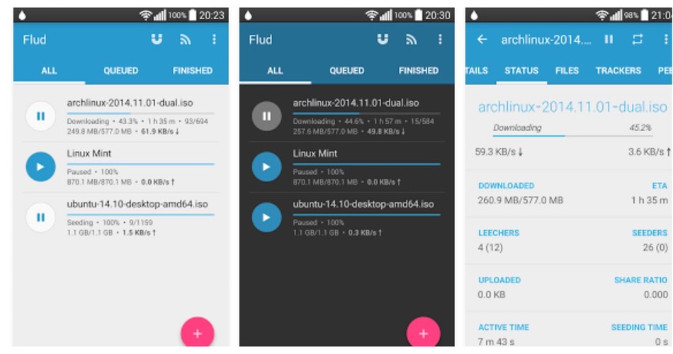 Flud Android Torrent App