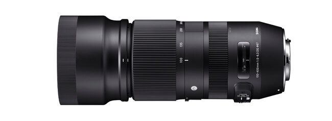 Sigma 100 400mm F5 6.3 DG HSM OS Contemporary lens