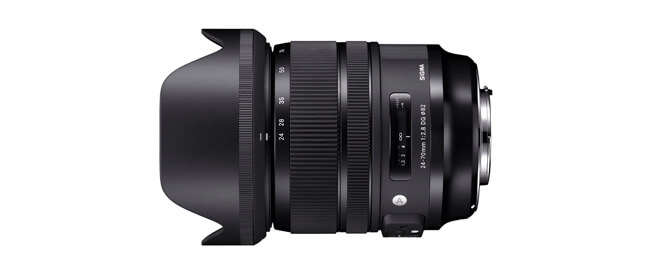 Sigma 24 70mm F2.8 DG HSM OS Art lens