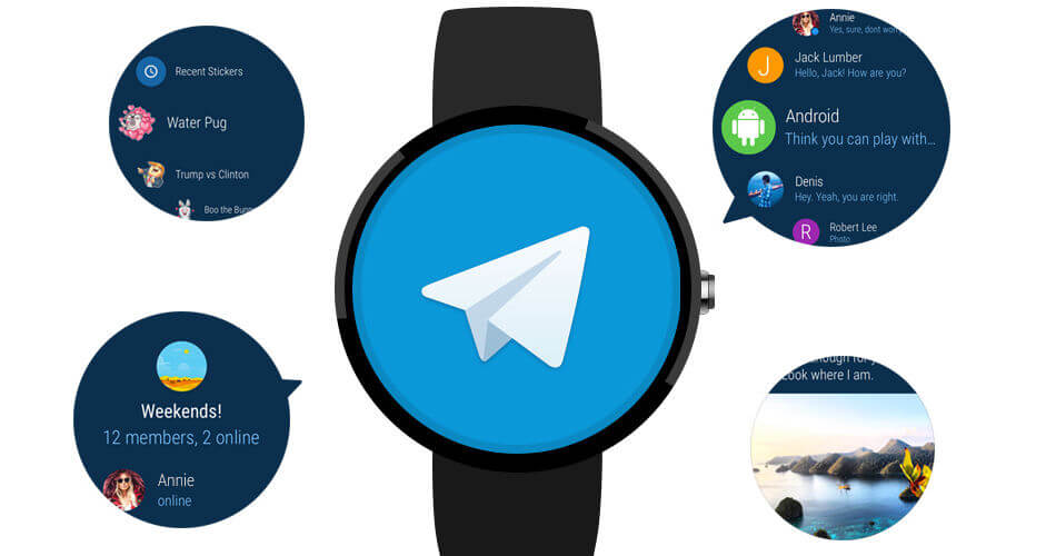 Telegram Android Wear 2.0