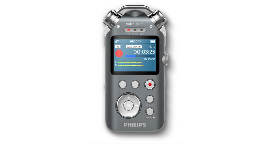 Philips VoiceTracer DVT7500 front