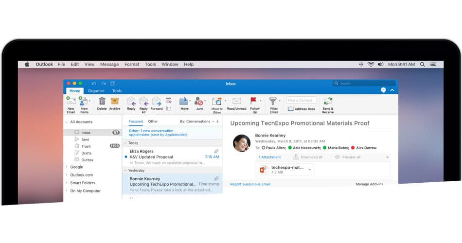 microsoft outlook for mac preview