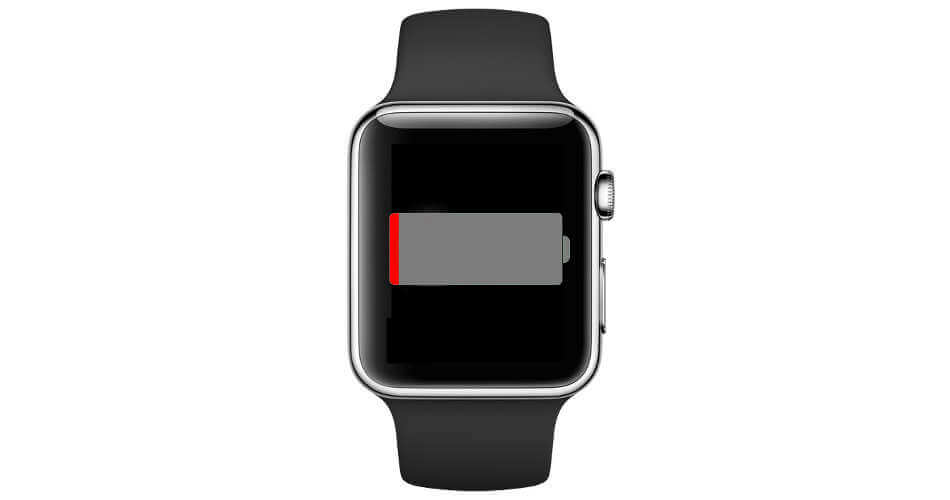 apple watch critical battery
