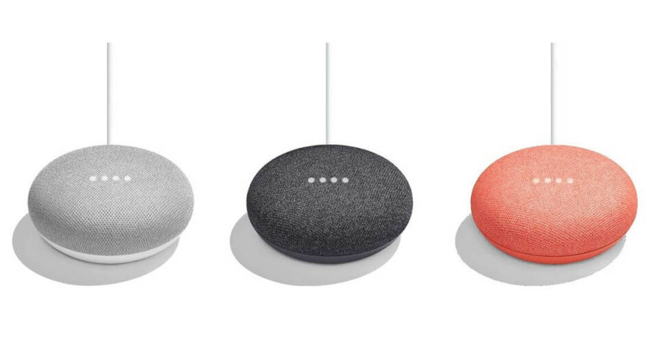 Google Home Mini tri-color
