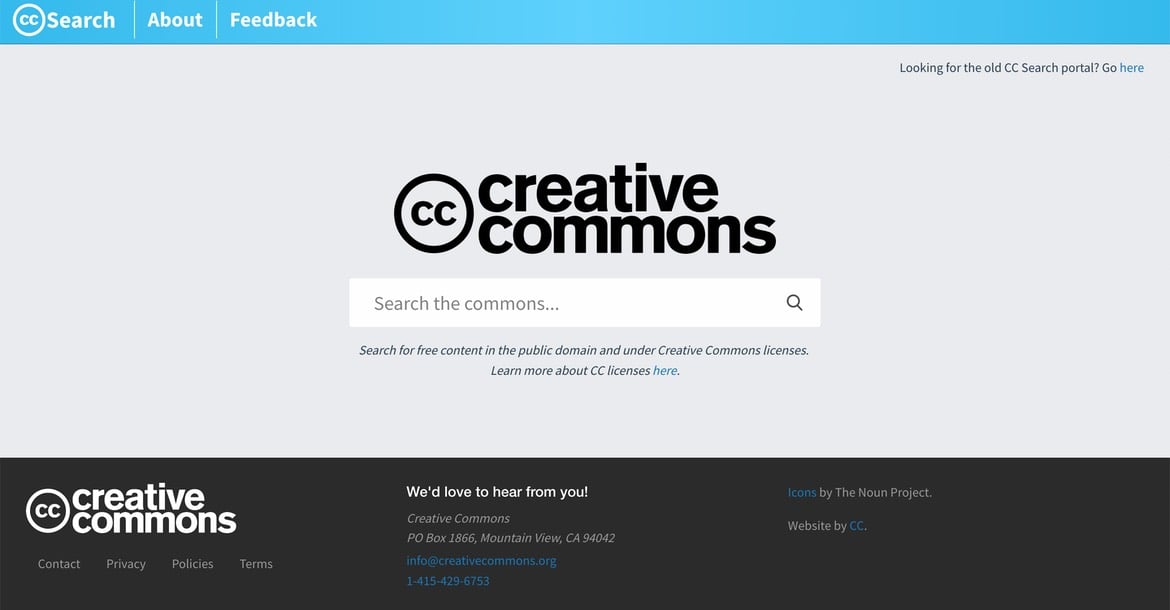 Creative Commons Image Search