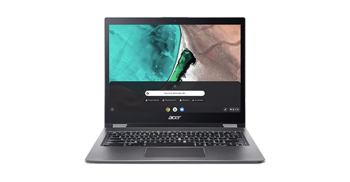 acer chromebook spin 13 corei7 front