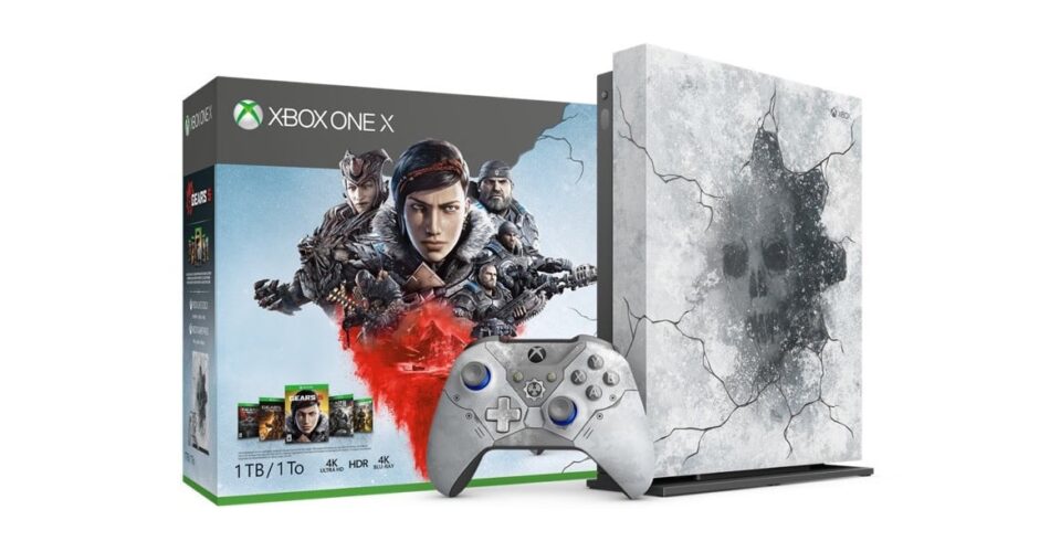 xbox one x gears5 limited edition