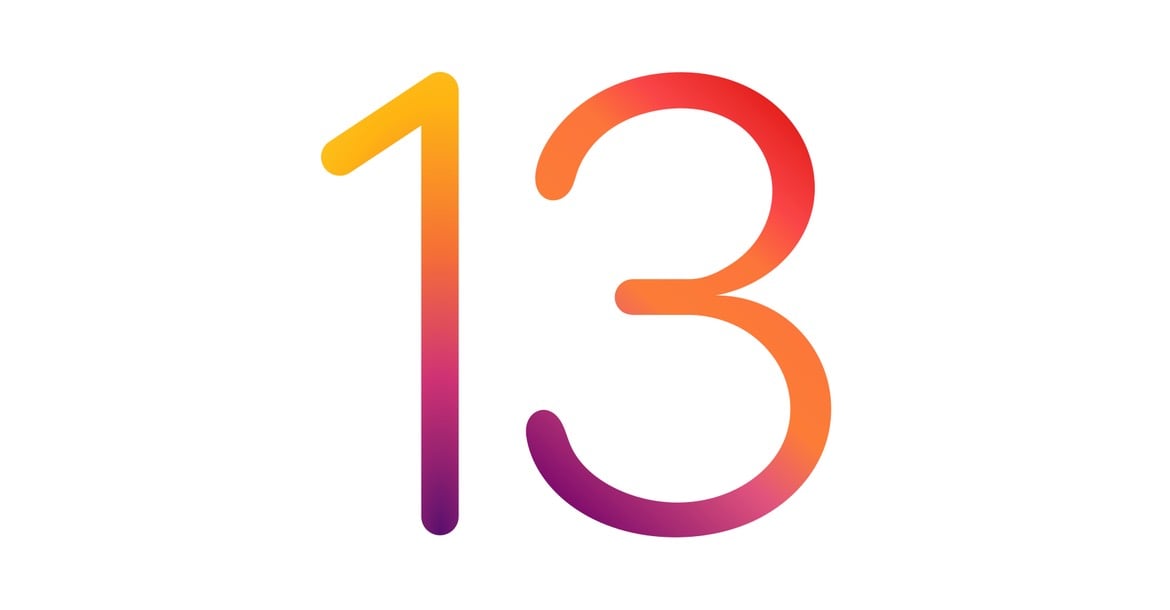apple ios 13 logo