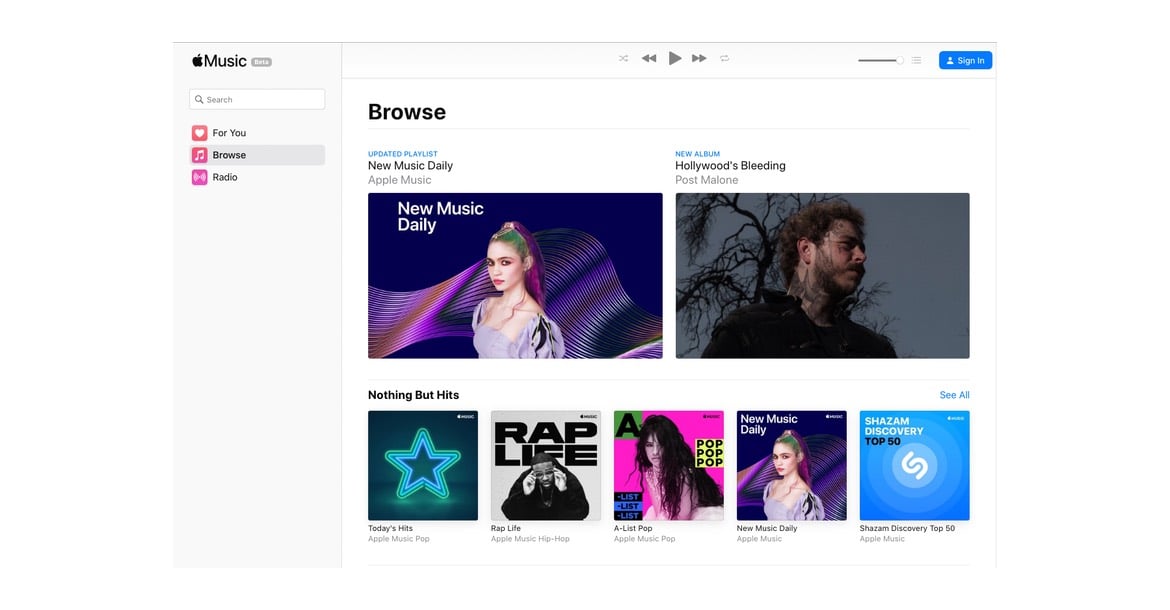 apple music browser 1