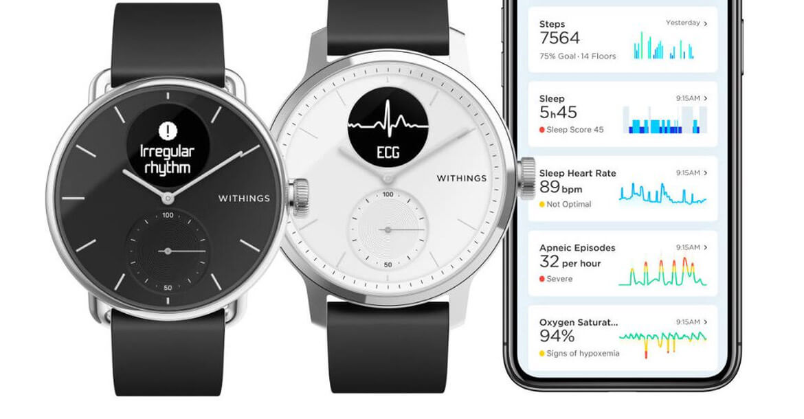 withings scanwatch 2020 app