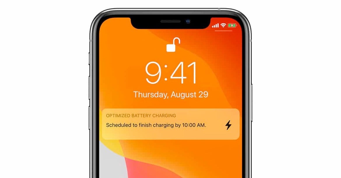 apple ios 13 optimized charge function