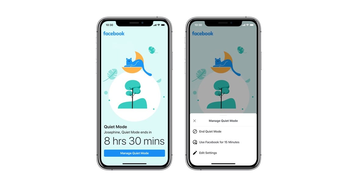 facebook quiet mode app 2020
