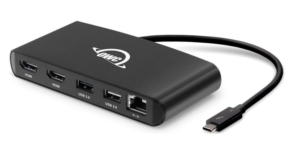 owc thunderbolt 3 mini dock