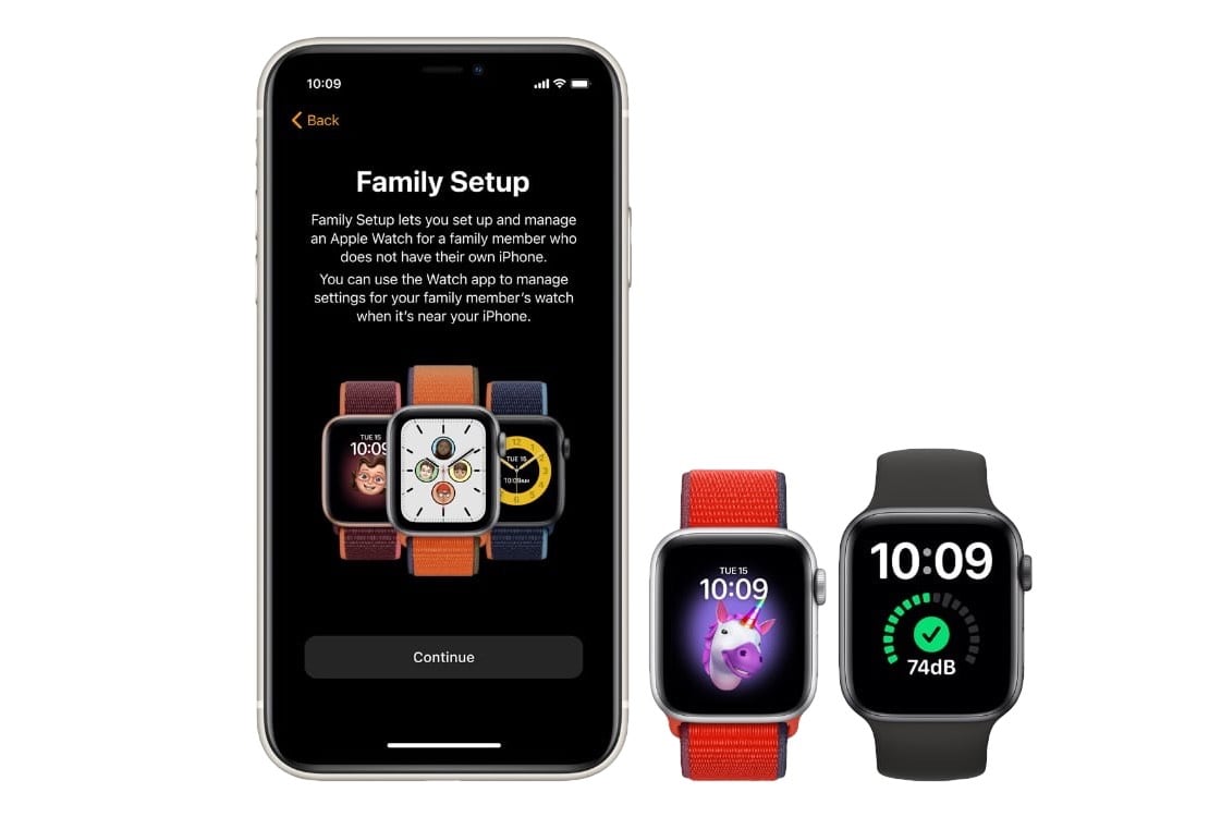 apple watch series 6 se family setup 2020