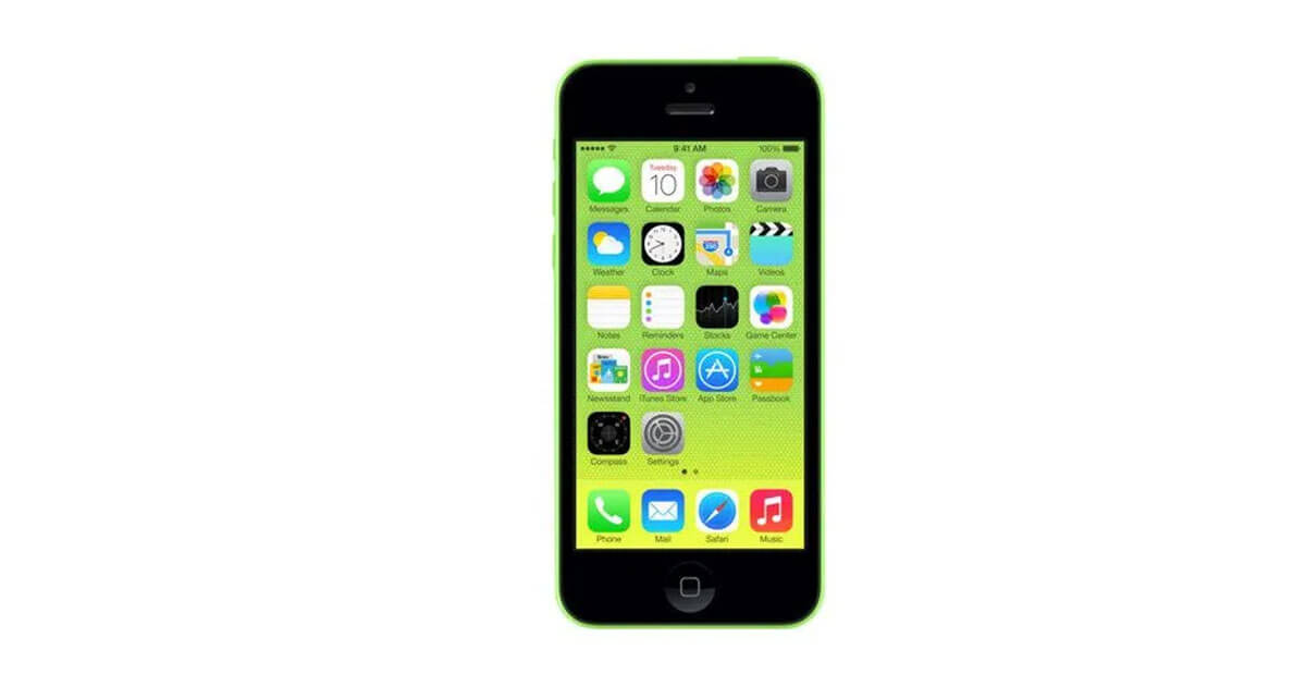 apple iphone 5c green