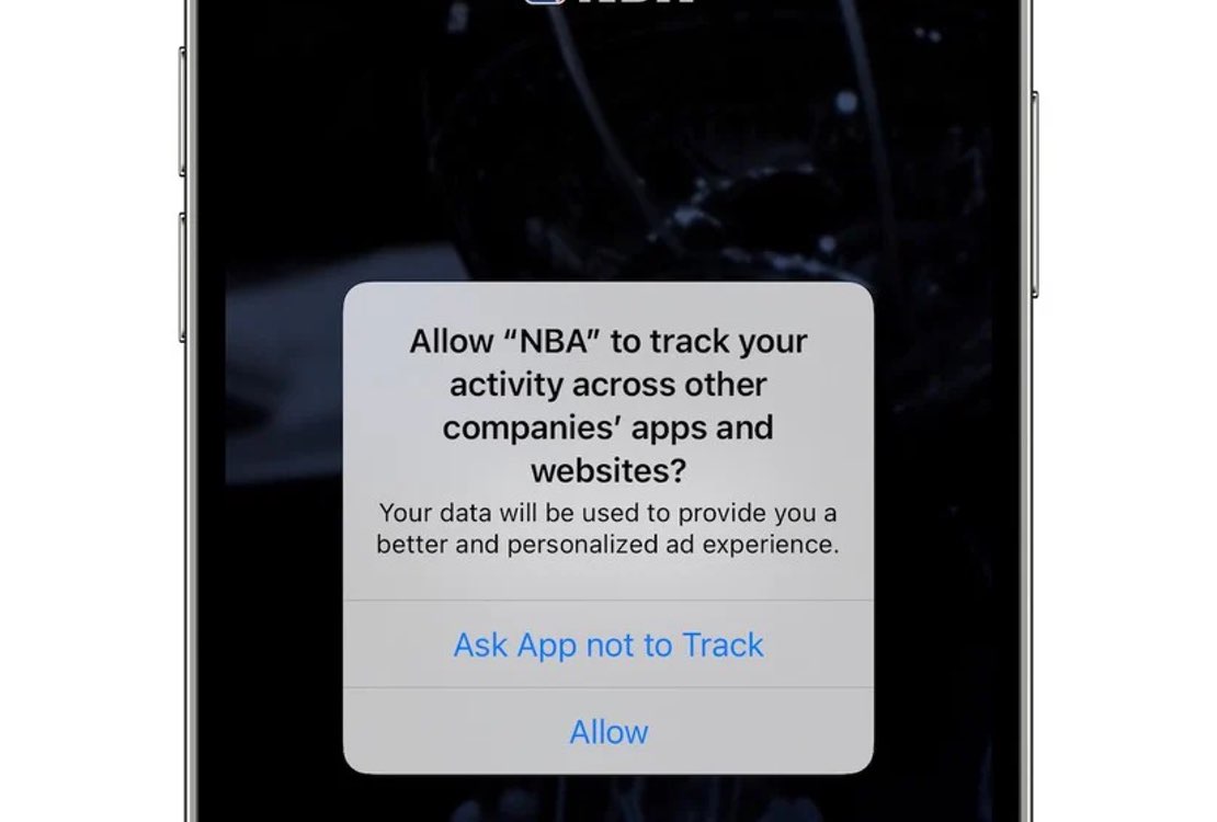 apple iphone ios145 app tracking nba 1