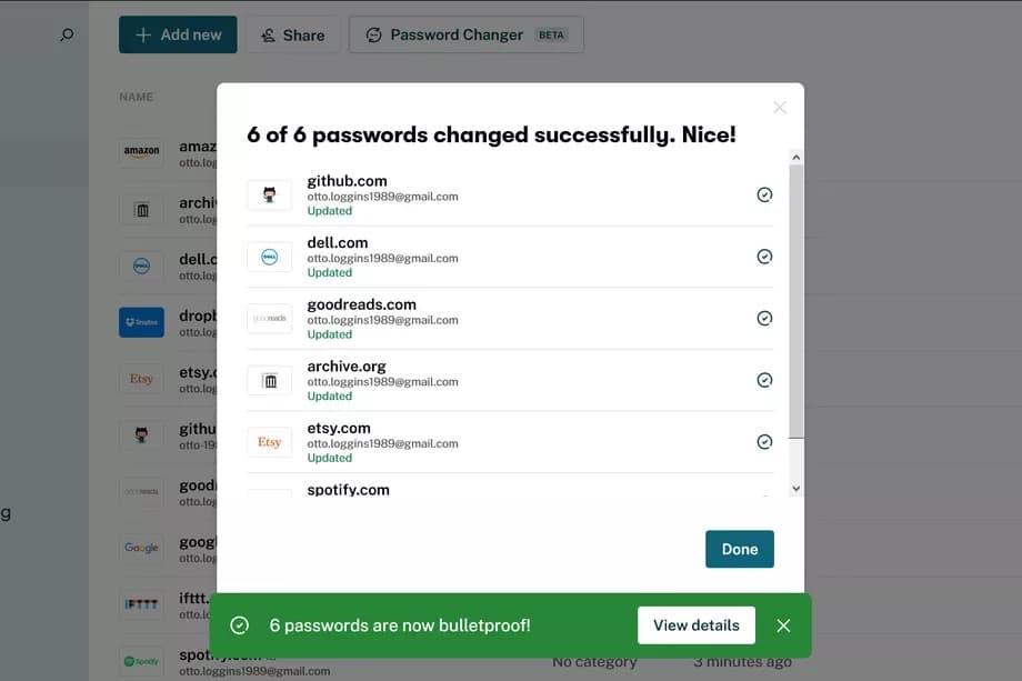 dashlane byta osakra losenord 2021