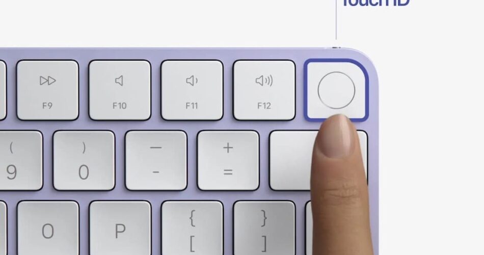 apple magic keyboard touch id 2021