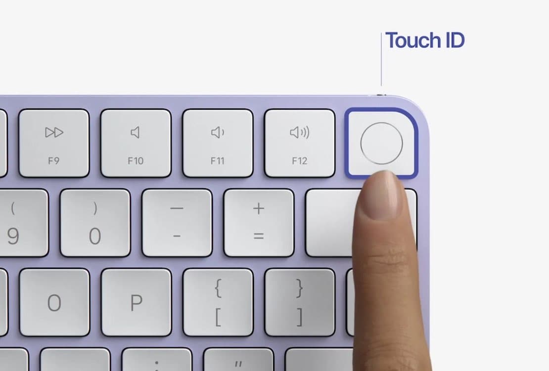 apple magic keyboard touch id 2021