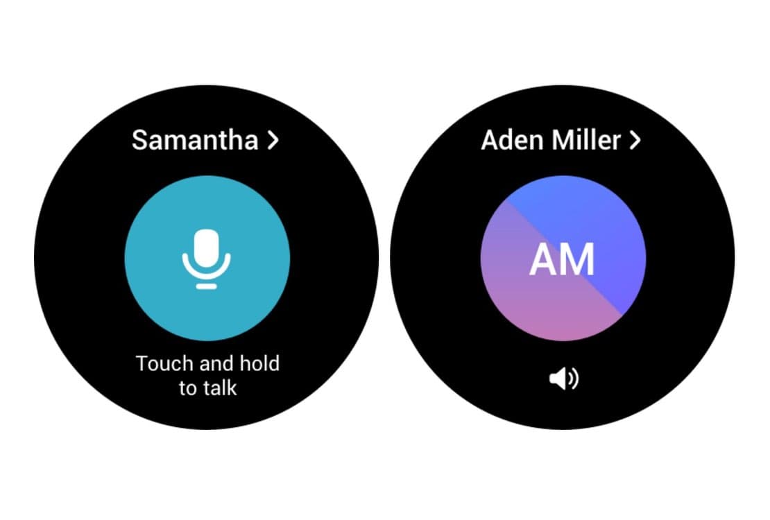 samsung walkie talkie galaxy watch 4 app 2021