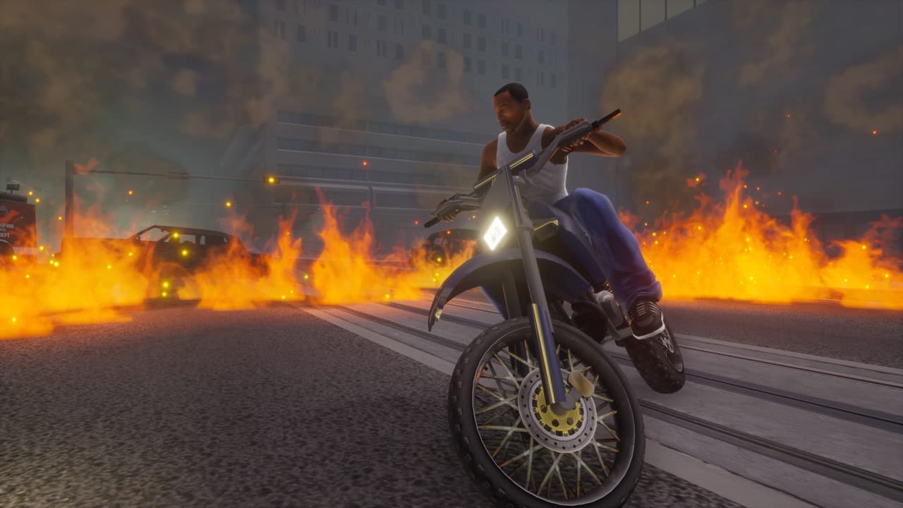 grand theft auto san andreas definitive edition ingame 2021