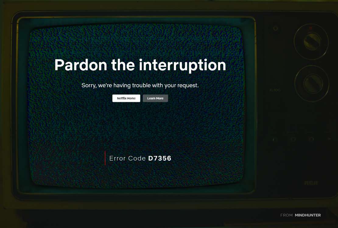 netflix error7356 pardon the interuption 2021