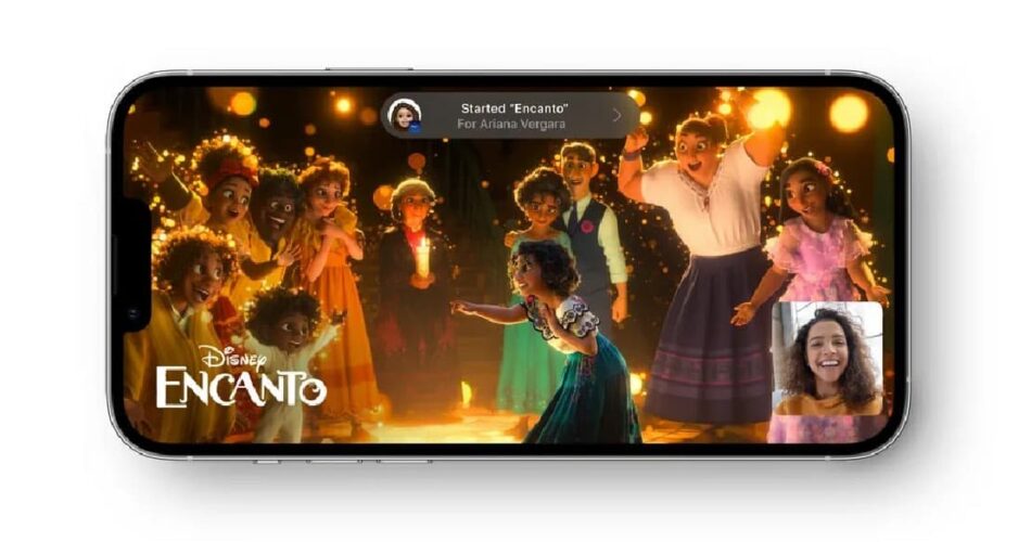 apple shareplay disney plus 2021