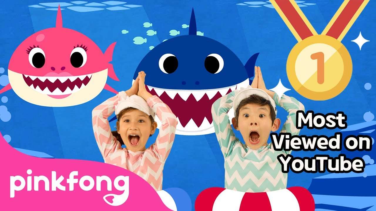baby shark dance youtube most viewed 2022
