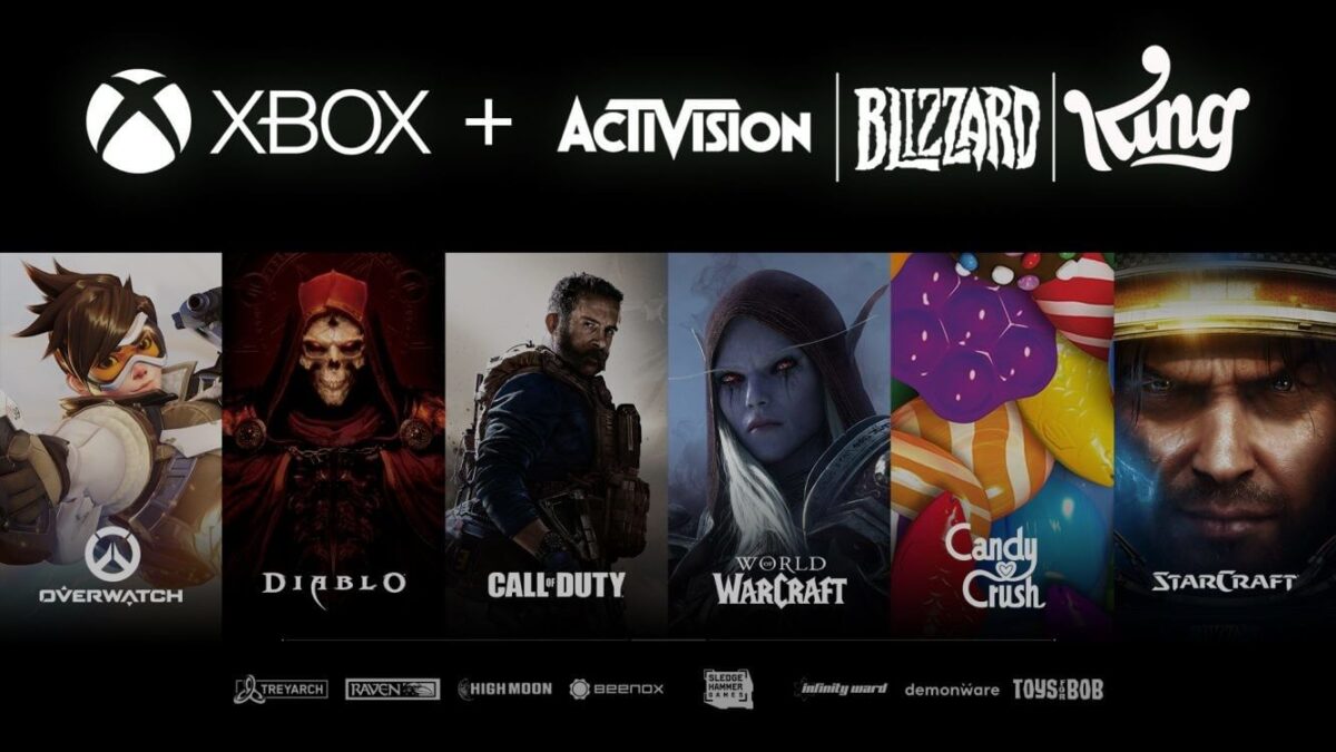 microsoft activision blizzard xbox games 2022