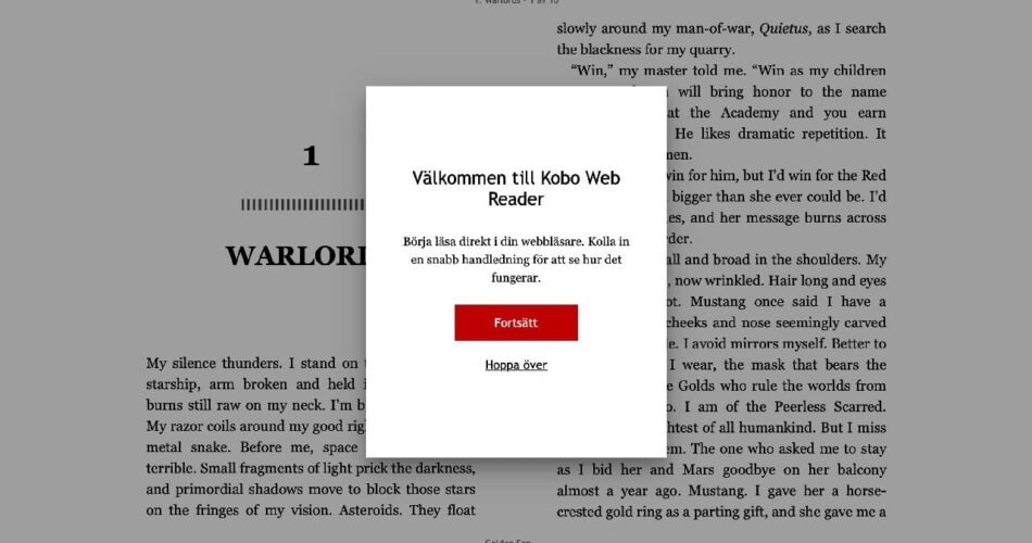 Kobo Web Reader