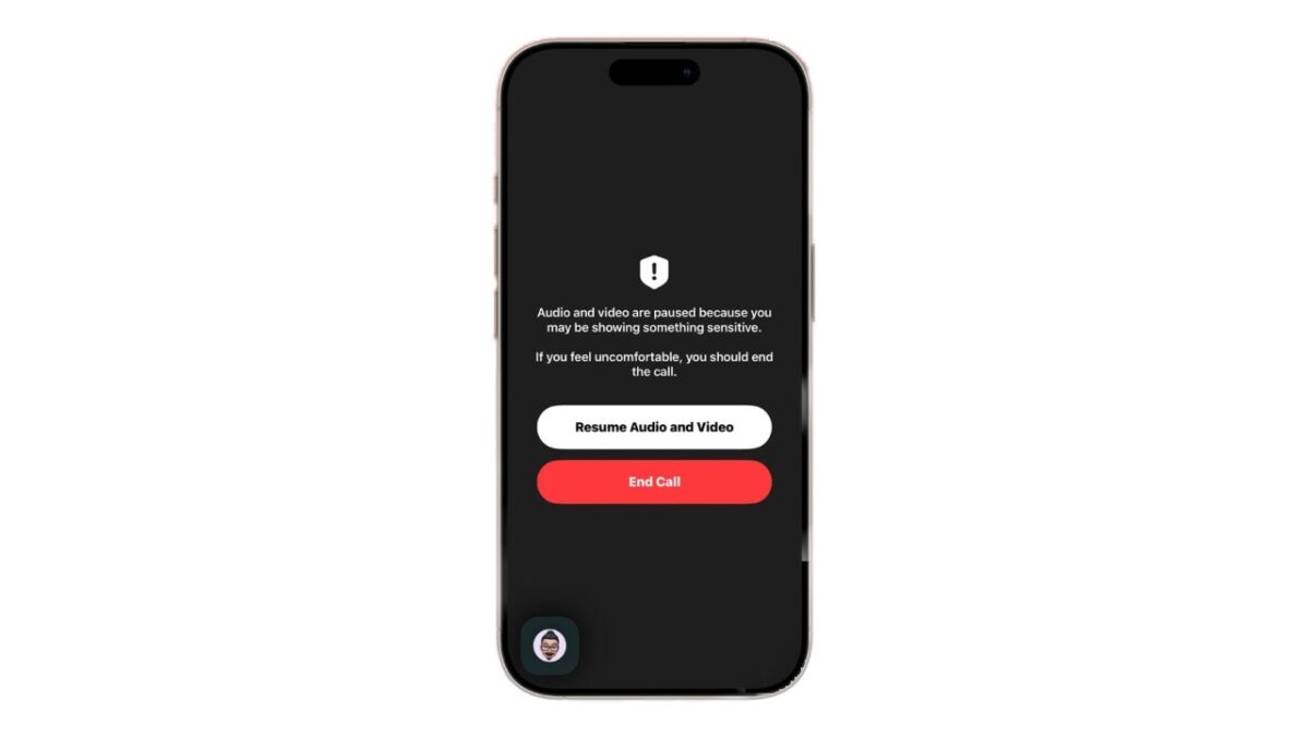 facetime censur meddelande ios26
